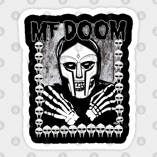 Misfit DOOM Sticker by TheDopestRobot